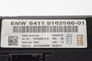 BMW 3 SERIES E90 (2004–2013) Heizungsbedienteil 9162986 - 4