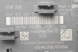 Volkswagen Golf VII (2012–2026) Esiukse juhtplokk 5Q0959592E - 3