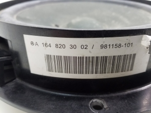 Mercedes Benz GL-Class 164 (2006–2012) Lautsprecher Tür vorne A1648203002 - 4