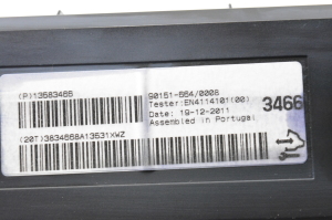 Opel Astra J (2009–2017) Kondicioniera vadības modulis 13583466 - 4