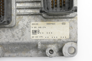 Opel Agila A (2000–2007) Motorsteuergerät 0261206274 - 5