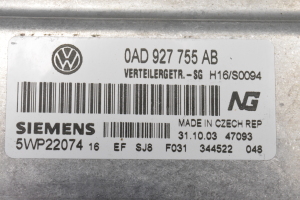 Volkswagen Touareg I (2002–2010) Motorsteuergerät 0AD927755AB - 2