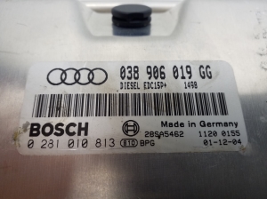 AUDI A4 B6 (2000–2005) Motorsteuergerät 038906019GG - 3