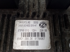 FIAT Punto (2005–2018) Motorsteuergerät 6160109906 - 3