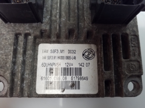 FIAT Grande Punto (2005–2026) Motorsteuergerät 6160109808 - 3
