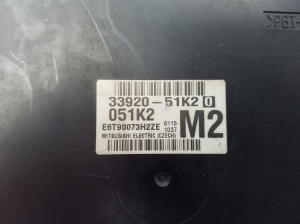 Opel Agila B (2008–2015) Motorsteuergerät 3392051K2 - 4