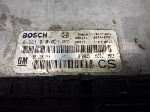 Opel Zafira A (1999–2005) Motorsteuergerät 09133269 - 3