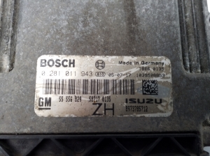 Opel Astra H (2004–2010) Motorsteuergerät 55556829 - 4