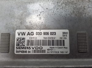 Skoda Fabia MK 2 (2007–2014) Motorsteuergerät 03D906023 - 4