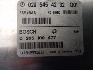 Mercedes Benz A-Class 168 (1997–2004) ABS plokk 0295454232Q01 - 3