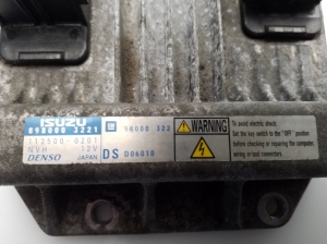 Opel Corsa C (2000–2006) Motorsteuergerät 8980003221 - 3