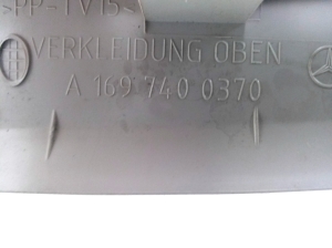 Mercedes Benz A-Class 169 (2004–2012) Sonstiges Teil der Heckklappenverkleidung A16974003707H52 - 2
