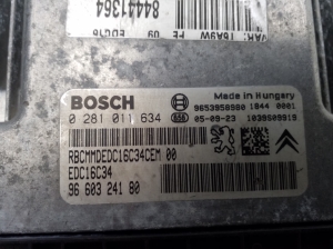 Peugeot 307 I (2000–2009) Engine control unit 9660324180 - 3