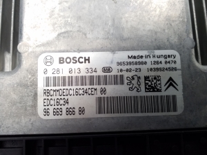 Peugeot 3008 (2009–2016) Engine control unit 9666986680 - 2