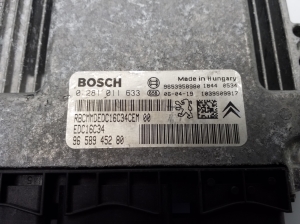 Peugeot 407 (2004–2010) Engine control unit 9658945280 - 2