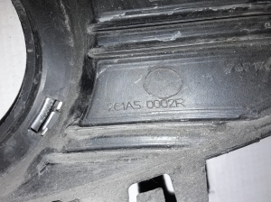 RENAULT Fluence (2009–2017) Nebelscheinwerferabdeckung vorne 261A50002R - 4