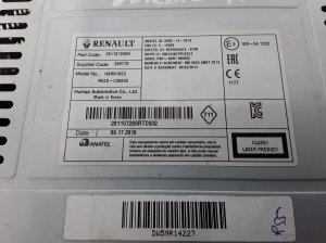 Dacia Dokker (2012–2017) Radio (head unit) 281157265R - 3