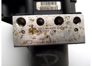 RENAULT Clio II (1998–2005) ABS Steuergerät 0265800411 - 3