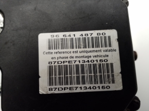 Citroen C4 Picasso (2007–2013) ABS Steuergerät 9664148780 - 2