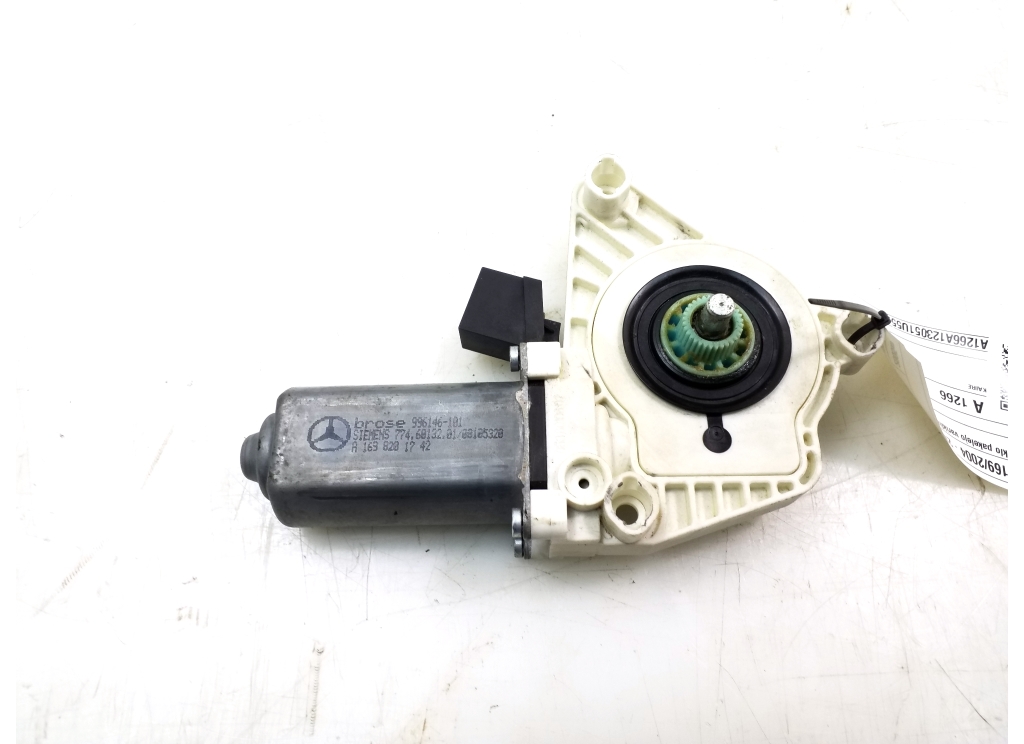 MERCEDES-BENZ A-Class W169 (2004-2012) Motor regulator geam ușă stânga față A1698201742, A1698204342 20995492