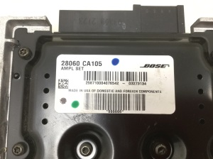 NISSAN Murano Z50 (2003–2017) Audioverstärker 28060CA105 - 2