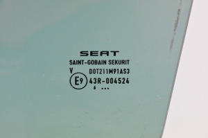 Seat Altea (2004–2015) Tagumise külgukse klaas E943R004524 - 2