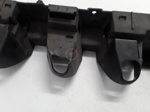 RENAULT Fluence (2009–2017) Rear bumper bracket on the rear panel 850420026R - 4