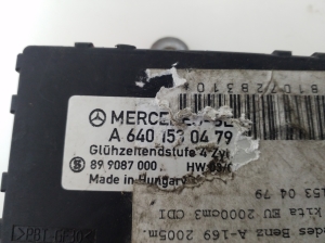 Mercedes Benz A-Class 169 (2004–2012) Glow plug relay A6401530479 - 3