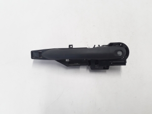 Front door external opening handle and its details