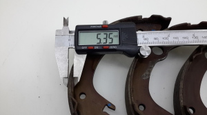 TOYOTA Avensis T25 (2003–2008) Käsipiduri klotsid 0449505040 - 4