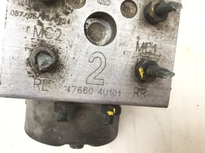 NISSAN Almera Tino V10 (2000–2006) ABS Steuergerät 476604U101 - 4