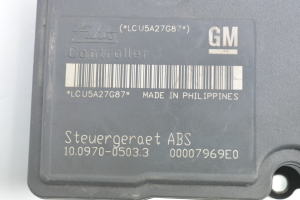 Opel Astra H (2004–2010) ABS-Steuergerät (elektrischer Teil) 00007969E0 - 3