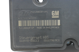 Opel Astra H (2004–2010) ABS-Steuergerät (elektrischer Teil) 00007969E0 - 4