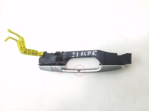 TOYOTA Corola Verso R1 (2004–2009) Rear side door exterior handle and its parts - 3