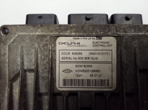 RENAULT Clio II (1998–2005) Engine control unit 8200180595 - 3