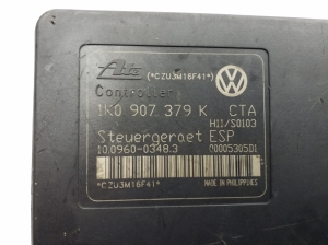 Volkswagen Golf V (2003–2009) ABS Steuergerät 1K0907379K - 2