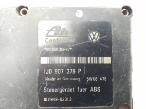 Volkswagen Sharan (1995–2010) ABS-Steuergerät (elektrischer Teil) 1J0907379P - 3
