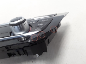 BMW 5 SERIES G30 (2016–2026) Heater control panel 6834435 - 3