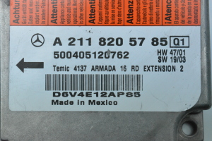 Mercedes Benz E-Class W211 (2002–2009) Airbagsteuergerät A2118205785 - 4