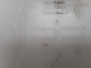 BMW 5 SERIES F11 (2010–2017) Scheibenwaschbehälter vorne 7269664 - 2