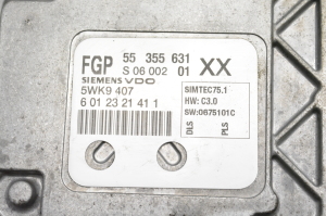 Opel Vectra C (2002–2008) Motora vadības bloks 55355631 - 5