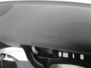 Mercedes Benz C-Class 205 (2014–2021) Salona panelis (torpēda) un tā detaļas A2056801387 - 3