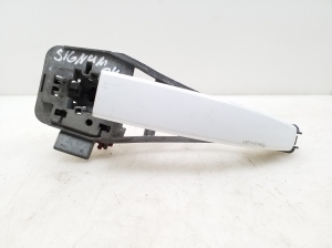 Front door external opening handle and its details