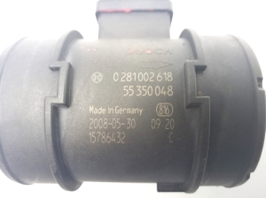 Opel Astra H (2004–2010) Luftmassenmesser 55350048 - 4