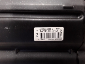 RENAULT Scenic (2003–2010) Kaassõitja turvapadi armatuurlauas 8200230383 - 4