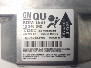 Opel Astra H (2004–2010) Airbag module 13246042 - 3