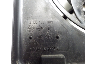 Opel Astra H (2004–2010) Kühlerlüfter und seine Teile 13147279 - 3