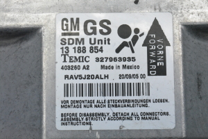 Opel Astra H (2004–2010) Airbag module 327963935 - 2