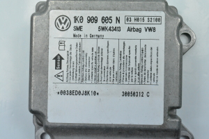 Skoda Octavia II (2004–2013) Airbag module 1K0909605N - 4