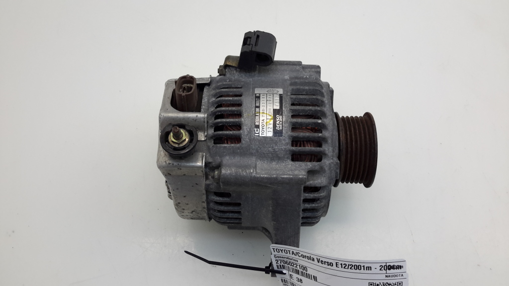 TOYOTA Corolla Verso 1 generation (2001-2009) Alternator 2706022100 18786465